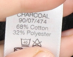 M&Co Grey Unisex M Jogger Trousers, Elastic Waist