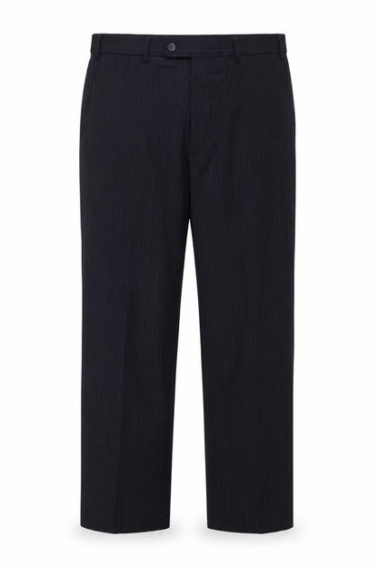 Mens UK Size 34W Brook Taverner  Formal Business Black Trousers
