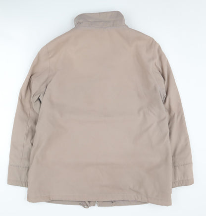 Womens UK Size 16 Debenhams Beige Basic Jacket