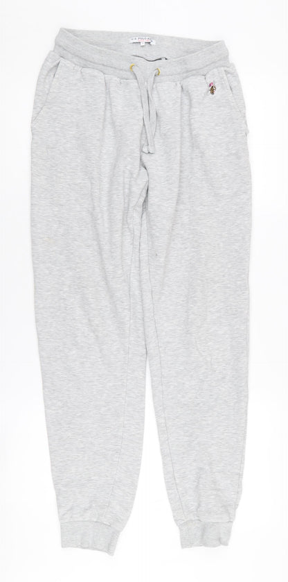 U.S. Polo Assn. Women's Grey Jogger Trousers - S