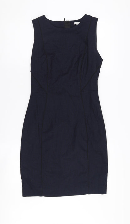 H&M Women's Black Sheath Dress, Size 10, Business Style