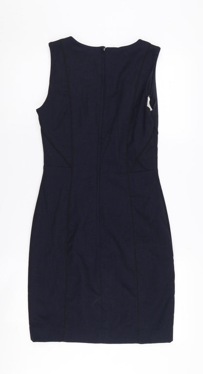 H&M Women's Black Sheath Dress, Size 10, Business Style