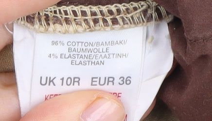 River Island Women's Beige Corduroy Shorts Size 10