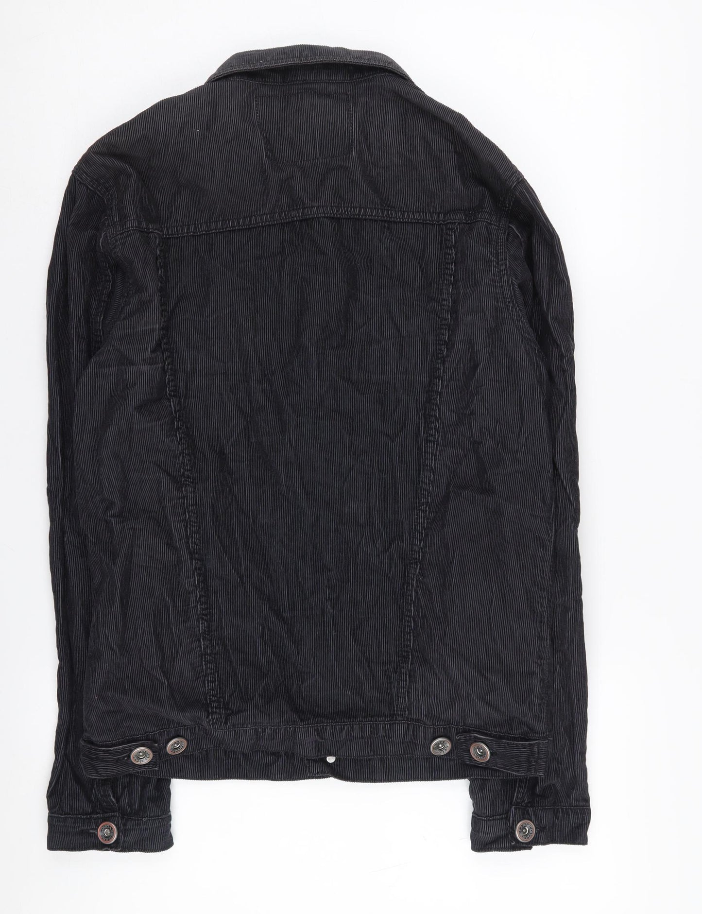 Cougar Denim Wear Black Unisex Adults Basic Jacket L