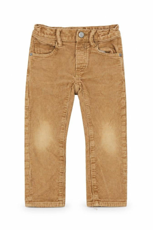 Gap Boys Brown Slim Corduroy Trousers, Size 4 Years