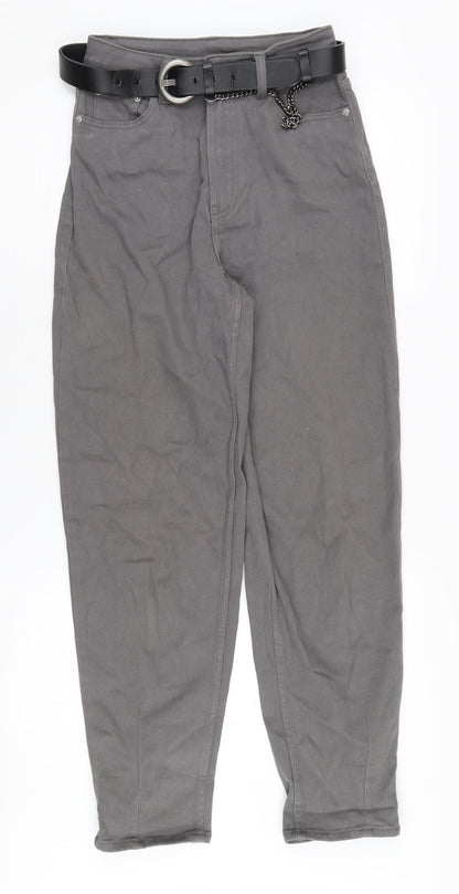 Womens UK Size 6 H&M  Straight Grey Jeans