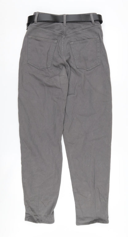 Womens UK Size 6 H&M  Straight Grey Jeans
