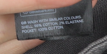 Womens UK Size 6 H&M  Straight Grey Jeans