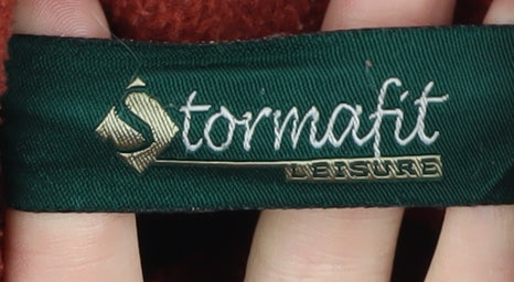 Stormafit Unisex Red Fleece Jacket M