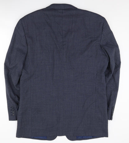 Emanuel Ungaro Men’s Blue Classic Jacket, Size 44L