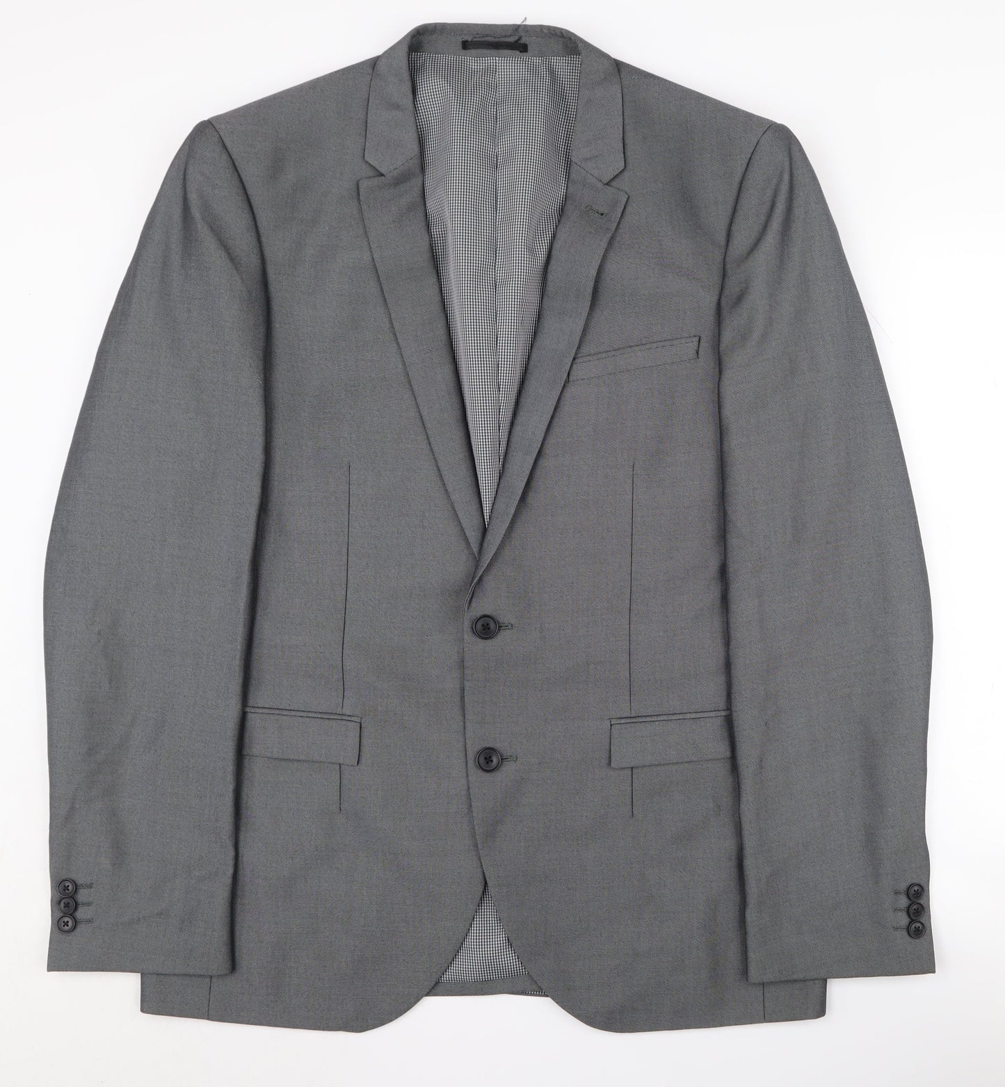 Mens UK Size 42 NEXT Regular Grey Suit Jacket