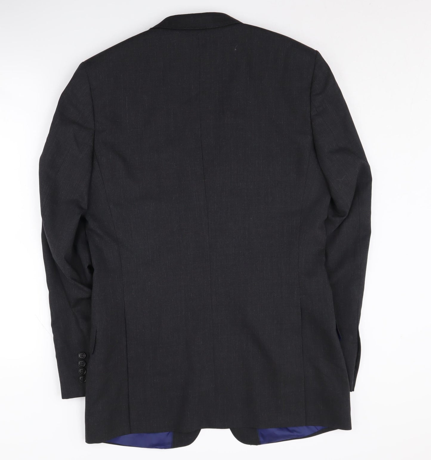 Mens UK Size 38 Marks and Spencer Regular Blue Suit Jacket