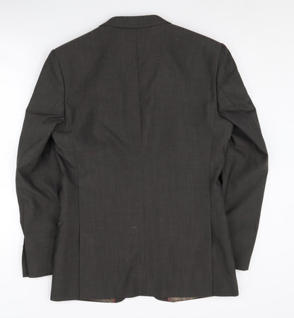 Mens UK Size 36 Limehaus Regular Brown Suit Jacket