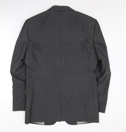 Mens UK Size 38 NEXT Regular Grey Suit Jacket
