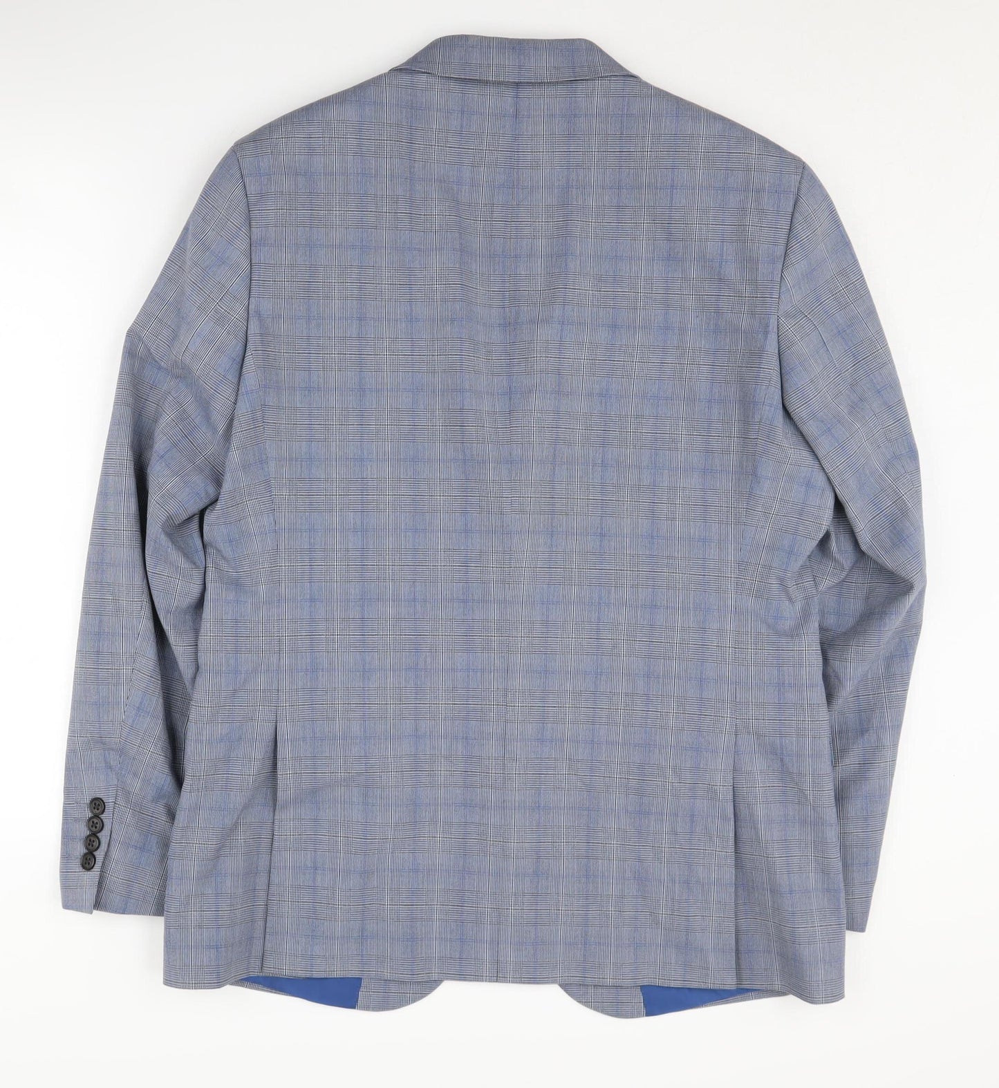 Mens UK Size 40 Marks and Spencer Regular Blue Suit Jacket