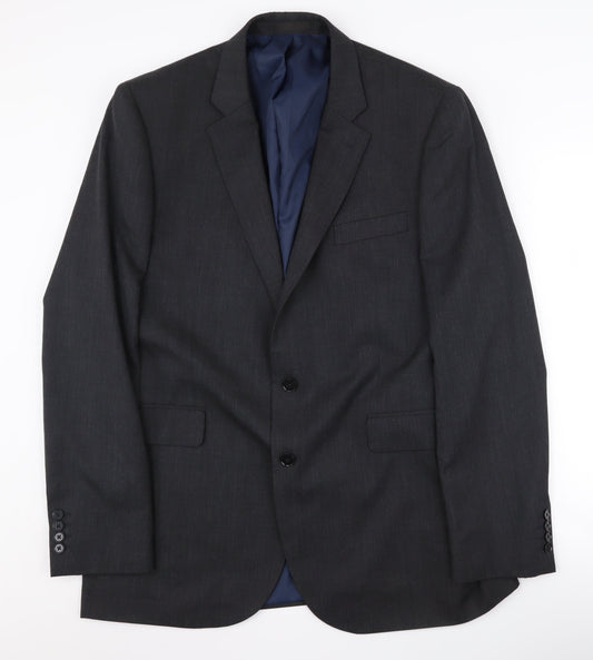 Mens UK Size 44 John Lewis Regular Black Suit Jacket