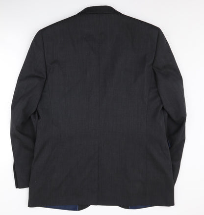 Mens UK Size 44 John Lewis Regular Black Suit Jacket