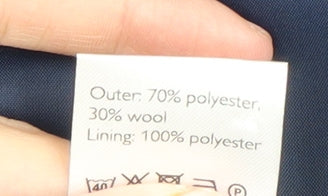 Mens UK Size 44 John Lewis Regular Black Suit Jacket
