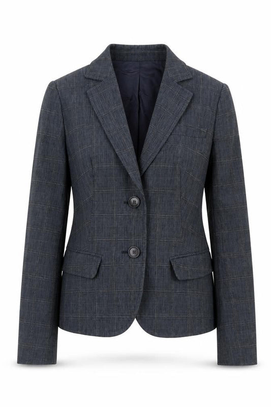 Womens UK Size 8 Jigsaw Regular Grey Blazer