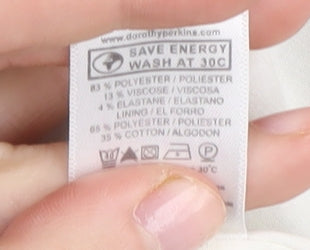 Dorothy Perkins Grey Blazer - Women's, Size 8, Business Casual