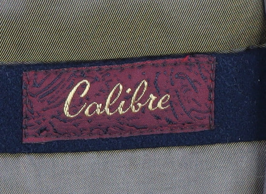 Calibre Men's Blue Wool Blazer 38R Two-Button Classic