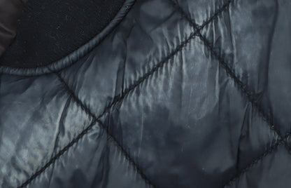 Womens UK Size 16 NEXT Black Quilted Coat