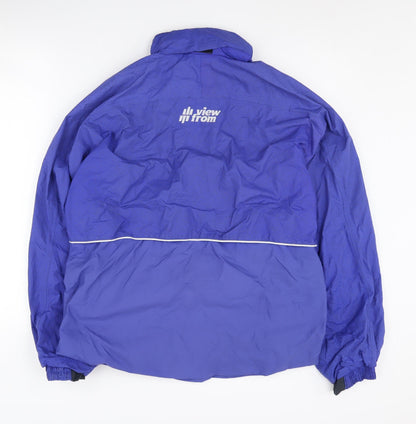 Mens UK Size M View From Blue Windbreaker Coat