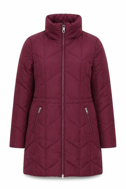 Womens UK Size 8 Marks and Spencer Red Puffer Jacket
