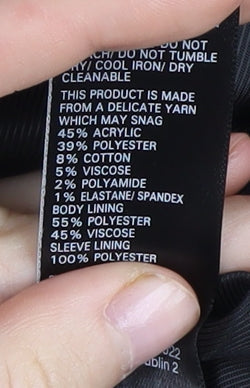 Marks and Spencer Women's Multicolour Check Blazer UK 18