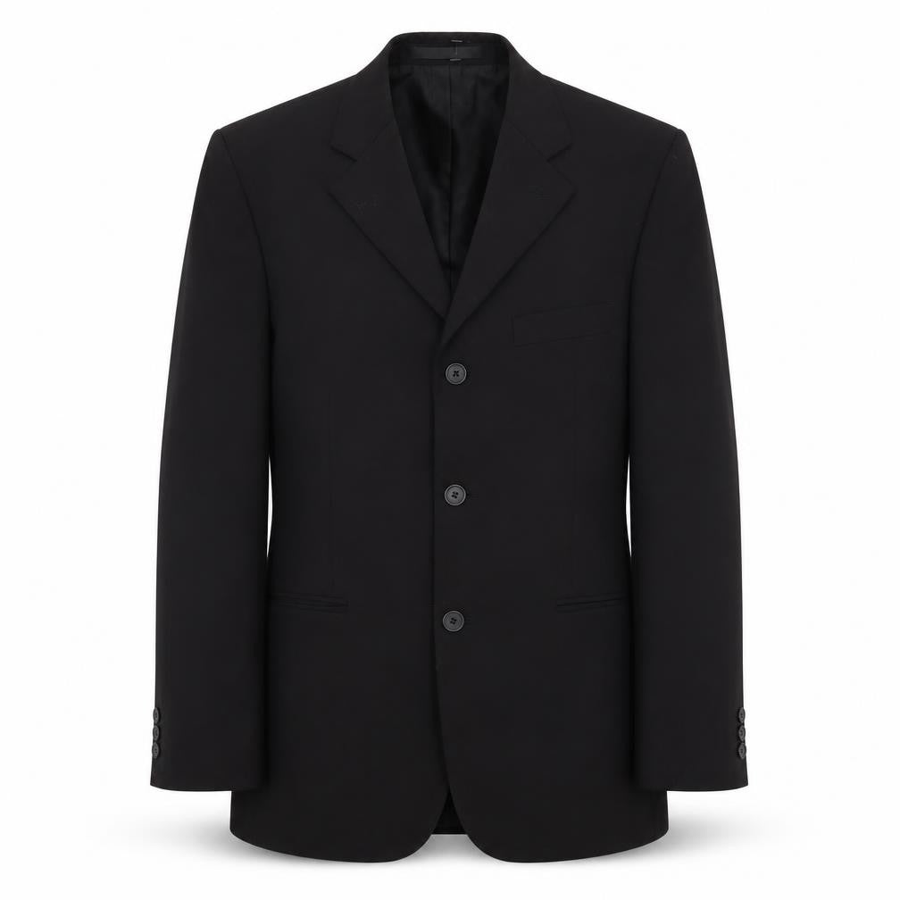 Mens UK Size 38 Burton Regular Black Suit Jacket