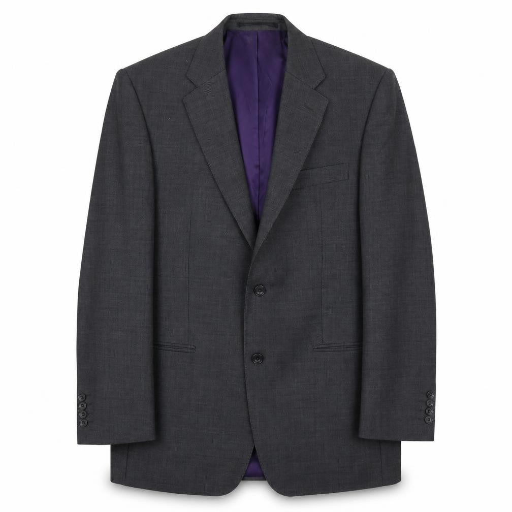 Mens UK Size 40 Paul Costelloe Regular Grey Suit Jacket