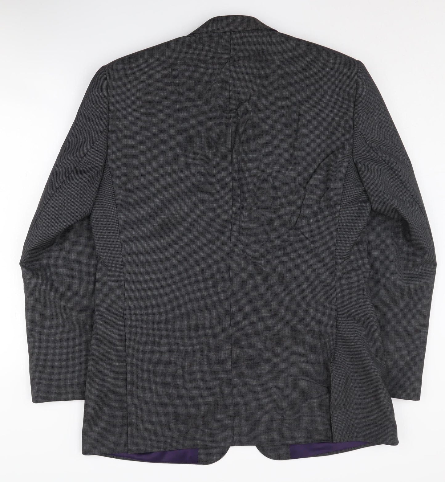 Mens UK Size 40 Paul Costelloe Regular Grey Suit Jacket