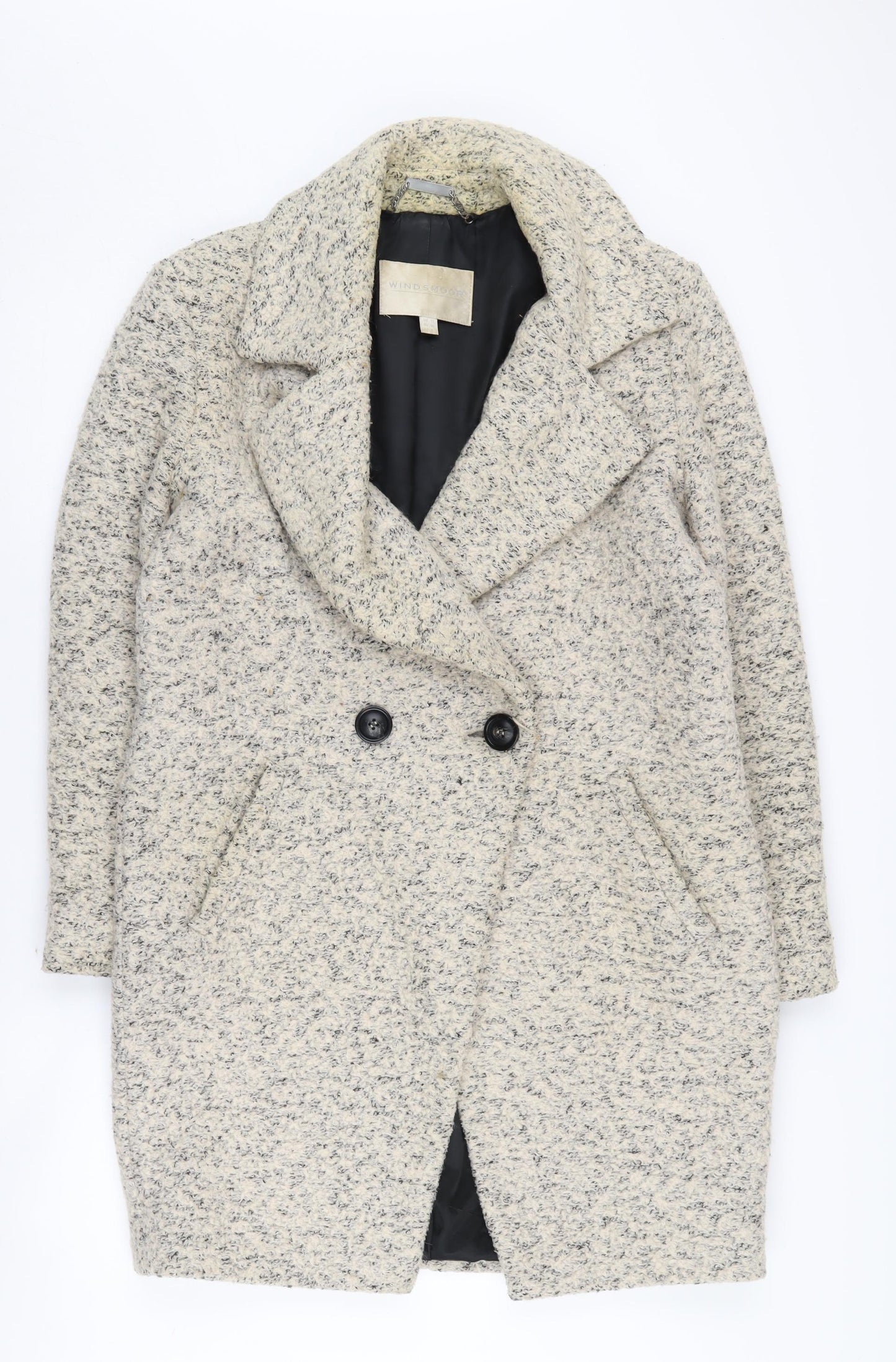 Womens UK Size 10 Windsmoor Beige Overcoat