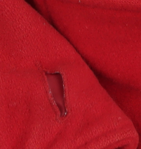Womens UK Size 14 New Look Red Overcoat