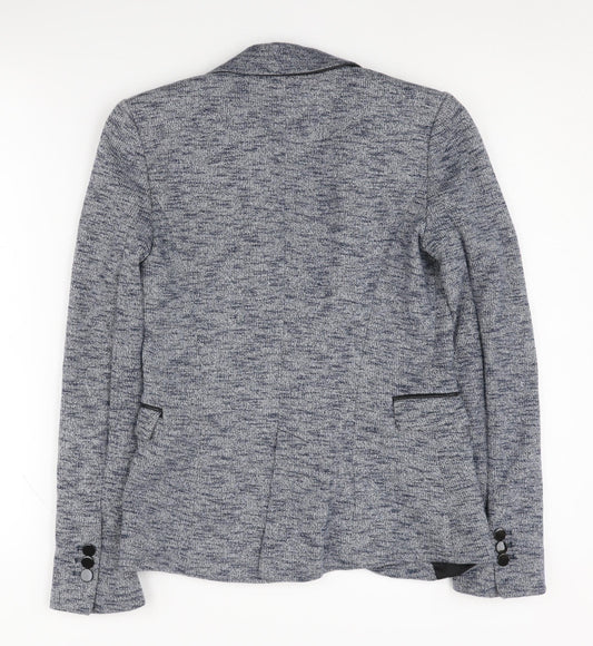 Zara Basic Women's Grey Flecked Blazer XS