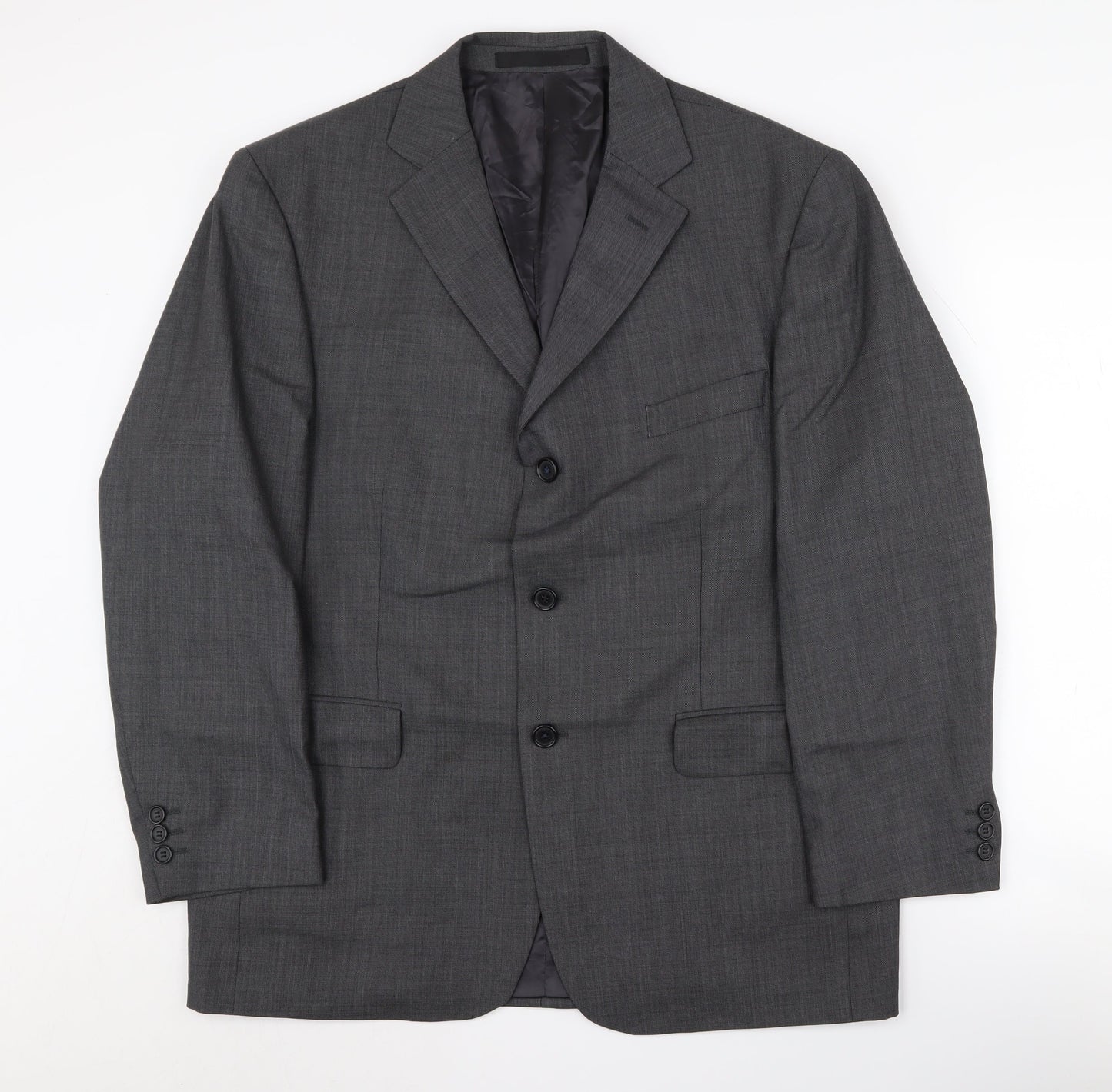 Mens UK Size 42 Marks and Spencer Regular Grey Suit Jacket