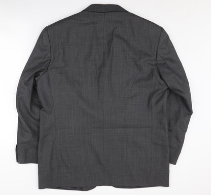 Mens UK Size 42 Marks and Spencer Regular Grey Suit Jacket