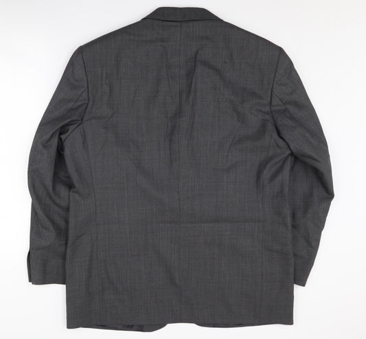 Mens UK Size 42 Marks and Spencer Regular Grey Suit Jacket