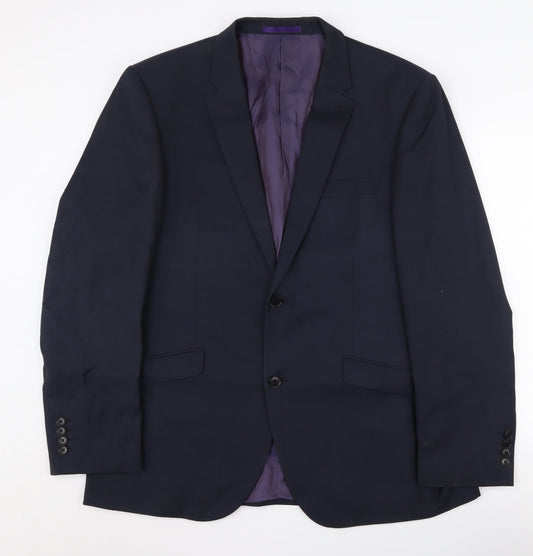 Mens UK Size 42 NEXT Regular Blue Suit Jacket