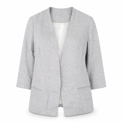 Womens UK Size 14 Marks and Spencer Regular Grey Blazer