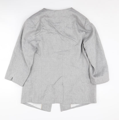 Marks and Spencer Grey Women's Blazer UK 14
