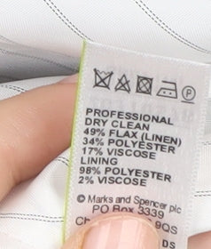 Marks and Spencer Grey Women's Blazer UK 14