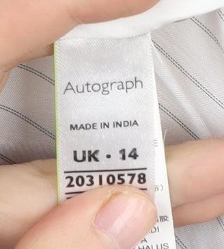 Marks and Spencer Grey Women's Blazer UK 14