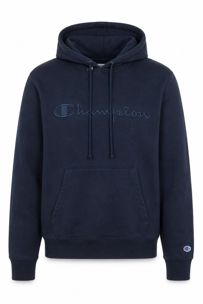 Mens UK Size S Champion Blue Pullover Hoodie
