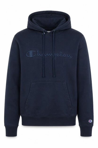 Mens UK Size S Champion Blue Pullover Hoodie