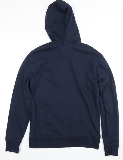 Mens UK Size S Champion Blue Pullover Hoodie