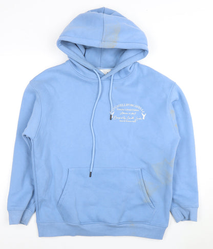 Cavelli London Blue Unisex Hoodie - Medium