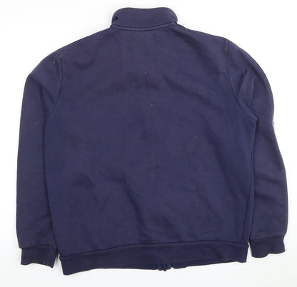 Mens UK Size M PUMA Blue Full Zip Sweatshirt
