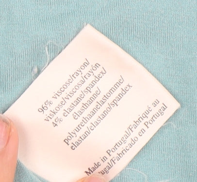 Laura Ashley Women's Blue Long Sleeve T-Shirt Size 14