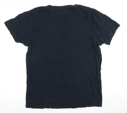 Mens UK Size L JACK & JONES Black  T-Shirt